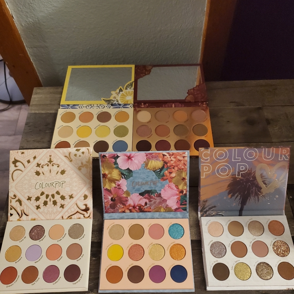 Colourpop eyeshadow bundle
